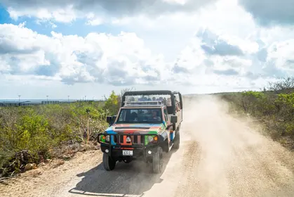 curacao activities jeep west tour